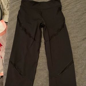 Cropped mesh leggings!!